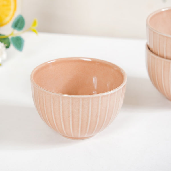 Costola Ceramic Small Bowl Set Of 6 250ml