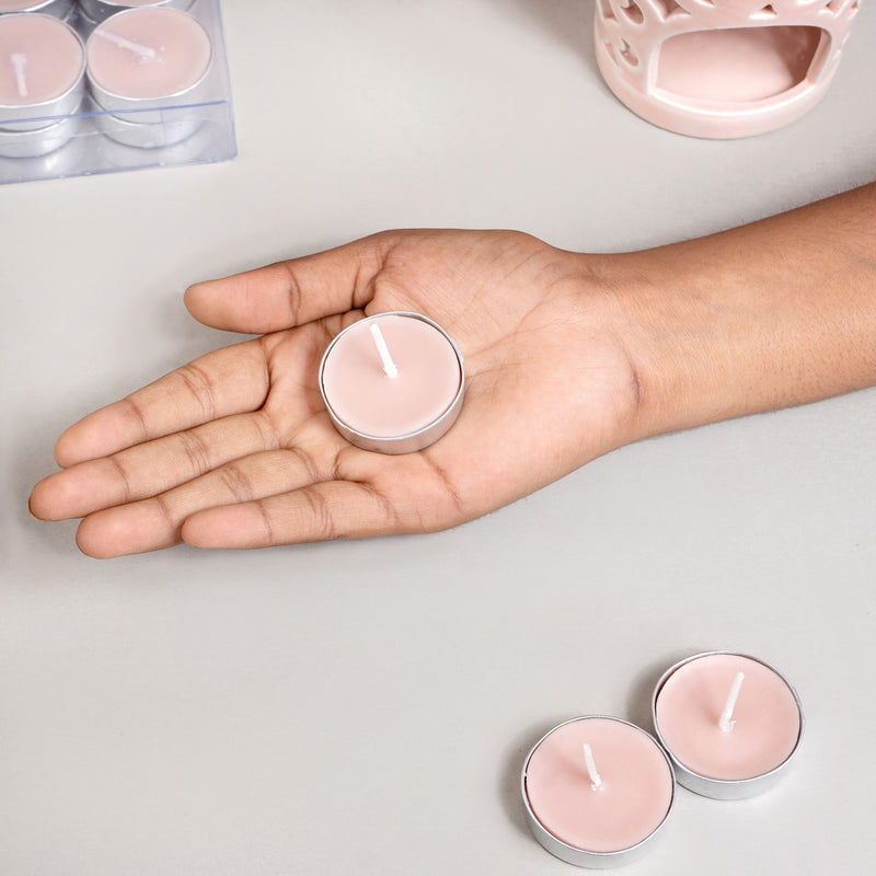 Set of 30 Patchouli Punch Aromatic Tealight Candles For Diffuser