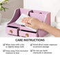 Organiser With Drawers Blush Lilac