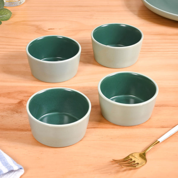 Green Zoella Dessert Bowls Set Of 4 200ml