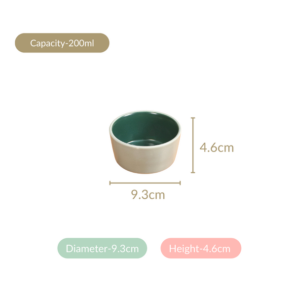 Green Zoella Dessert Bowls Set Of 4 200ml