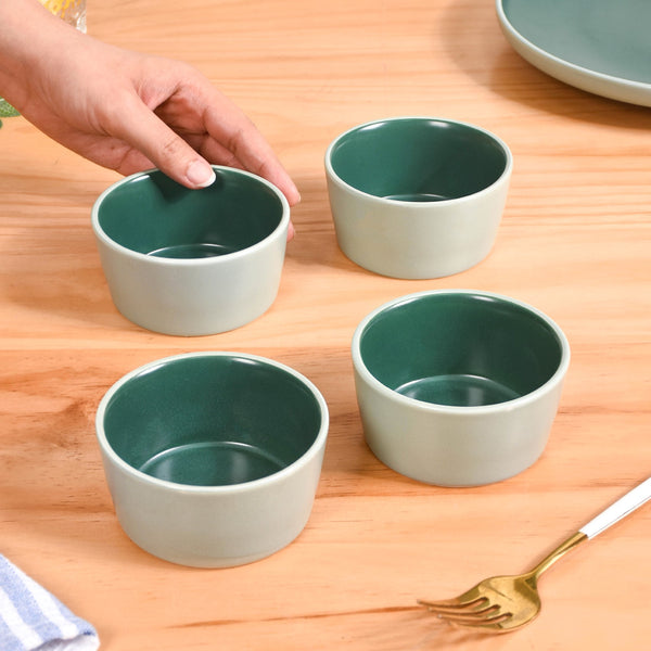 Green Zoella Dessert Bowls Set Of 4 200ml