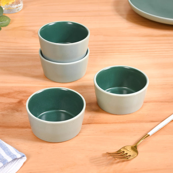 Green Zoella Dessert Bowls Set Of 4 200ml