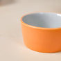 Set Of 4 Zoella Orange Dessert Bowls 200ml - Snack bowls, ceramic bowls set, snack bowls set, dessert bowls, icecream bowls