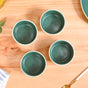 Green Zoella Dessert Bowls Set Of 4 200ml - Serving bowls, ceramic serving bowls, serving bowls set, snack bowls, icecream bowls, ceramic bowls