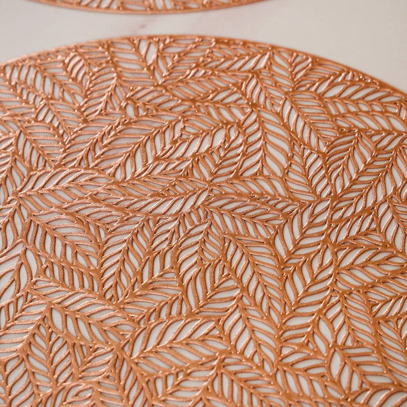 Round Anti-Skid Table Mat Set Of 6