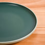 Zoella Green Ceramic Dinner Plates Set Of 4 10 Inch