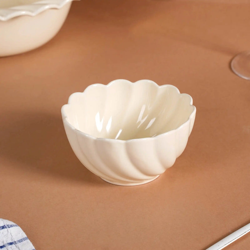 Swirl 22 Piece Dinner Set For 6 Off-White