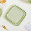 Green Serenity Textured 27-Piece Dinner Set For 6