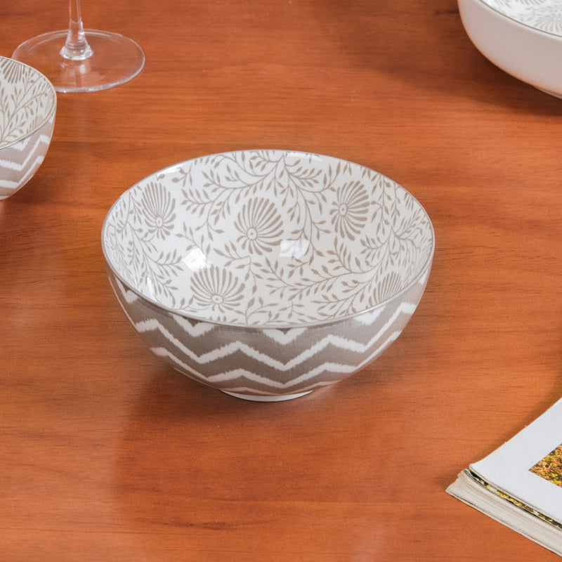 Floral Bloom 24 Piece Luxury Dinnerware For 6