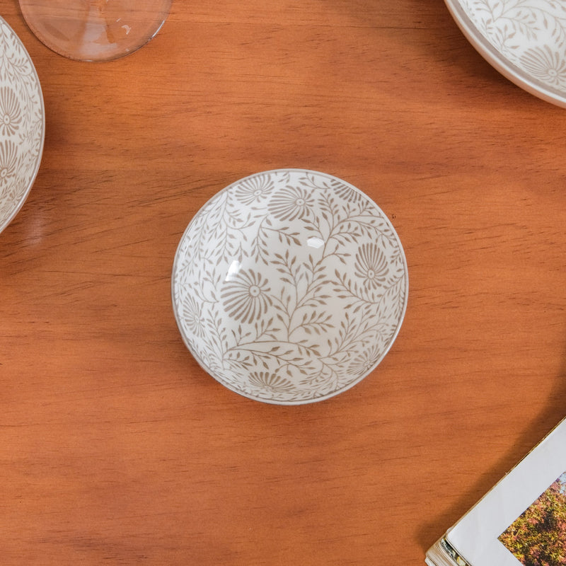 Floral Bloom 24 Piece Luxury Dinnerware For 6