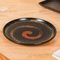 Black Exotic 22-Piece Ceramic Dinner Set For 6