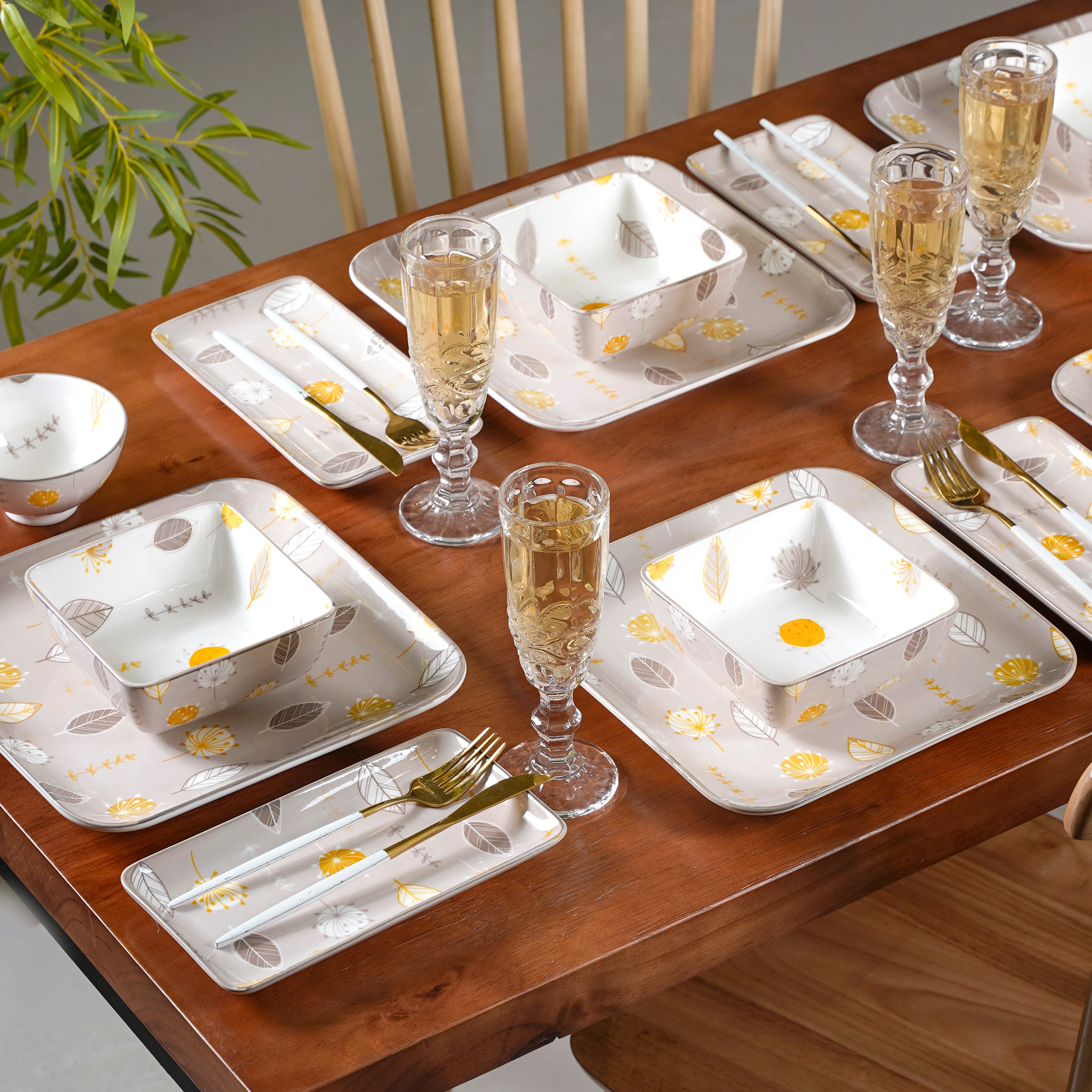 Dilmah rice Italian tableware 4点 Dandelion 26 Piece Dinnerware For 6 Online - Premium Dinner Set