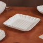 White Moroccan Art 28-Piece Dinner Set For 6