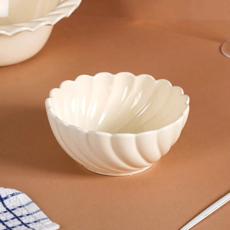 Swirl 22 Piece Dinner Set For 6 Off-White