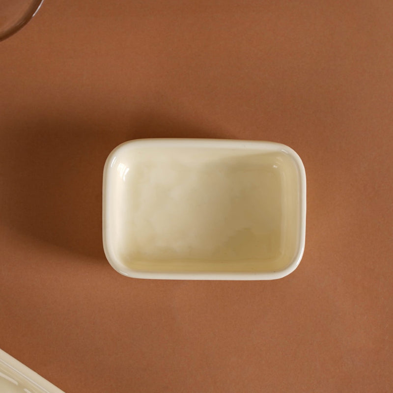 Vanilla White 27-Piece Ceramic Dinnerware Set For 6