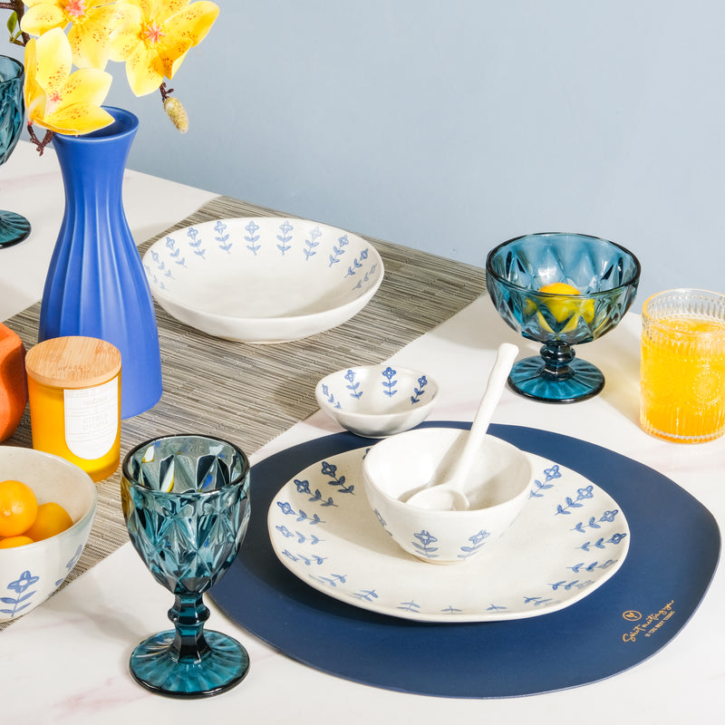 Flora 33 Piece Dinner Set For 6