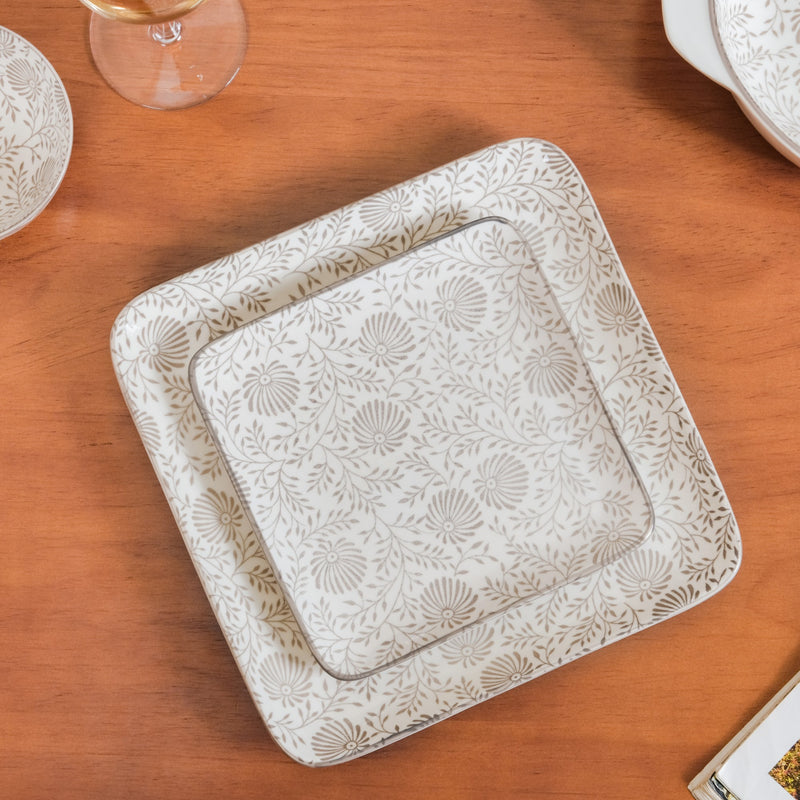 Floral Bloom 24 Piece Luxury Dinnerware For 6