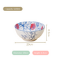 Ceramic Oriental Elegance Serving Bowl Set Of 2 1650ml - Serving bowls, ceramic serving bowls, serving bowls set, white ceramic bowls