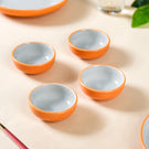 Zoella Orange Dip Dishes Set Of 4 100ml