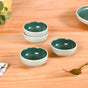 Set Of 4 Green Zoella Dip Dishes 100ml