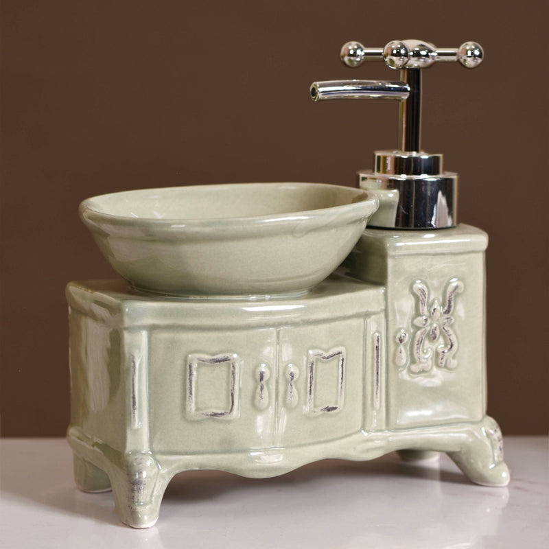 Sink Design Ceramic Liquid Dispenser Grey