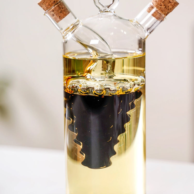 2 In 1 Borosilicate Glass Oil Dispenser