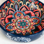 Divine Blue Mandala Dish Bowl With Handle 600ml