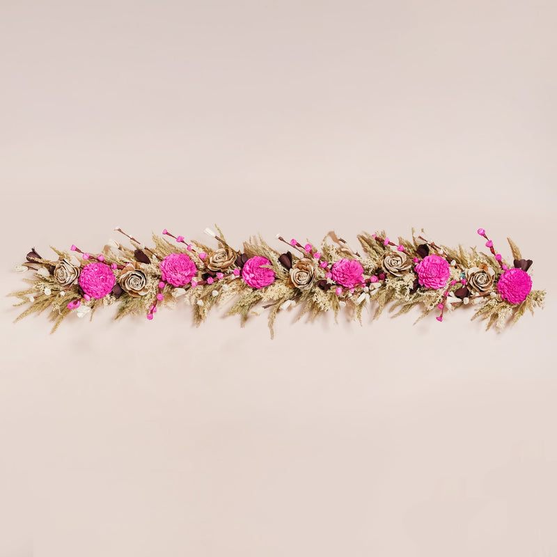 Pink Paradise Decorative Flower Set Of 2