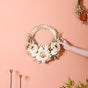 Eco-Friendly Autumn Wreath With Dried Flowers