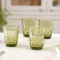 Green Water Cup Set of 4