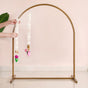 Arch Backdrop Metal Frame With Decor Hangings