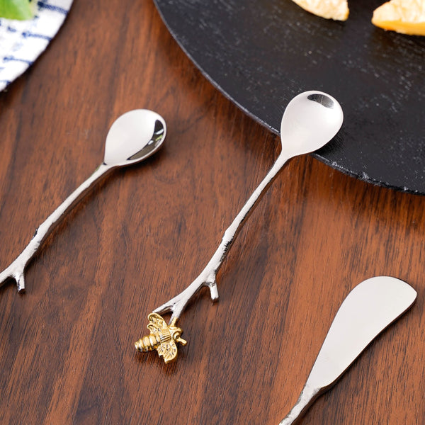 Bee And Bird Stainless Steel Cutlery Set Of 4