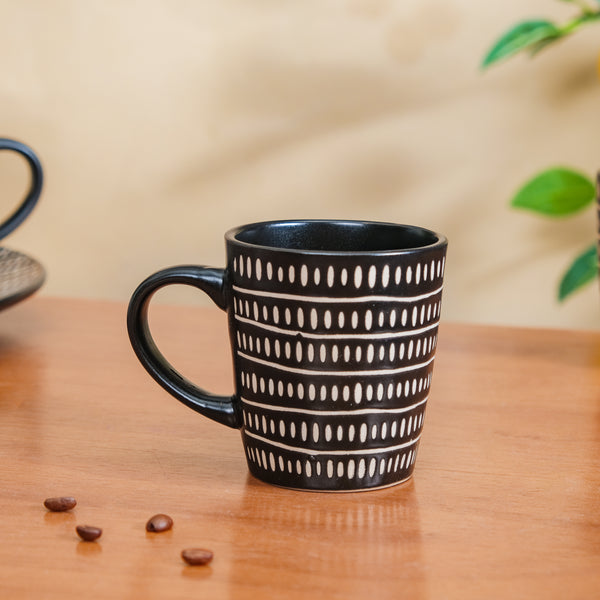 Kuro Ceramic Coffee Mug Set Of 6 275ml