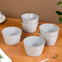 Robinia Ceramic Snack Bowl Set Of 6 600ml