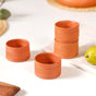 Set Of 4 Earthenware Dessert Bowls 150ml