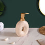 Stone Textured Ceramic Bathroom Set Of 2 Sand