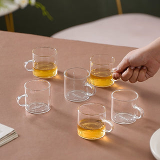 Transparent Cup Set of 6