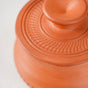 Earthen Clay Pot With Lid Set Of 2 650ml