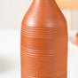 Earthen Clay Water Bottle 850ml - Terracotta water bottle, earthen clay water bottle