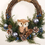 Wise Owl Hallow Sustainable Christmas Wreath For Wall Decor