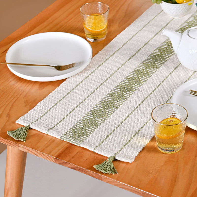 Ecofriendly Cotton Runner 180x33cm