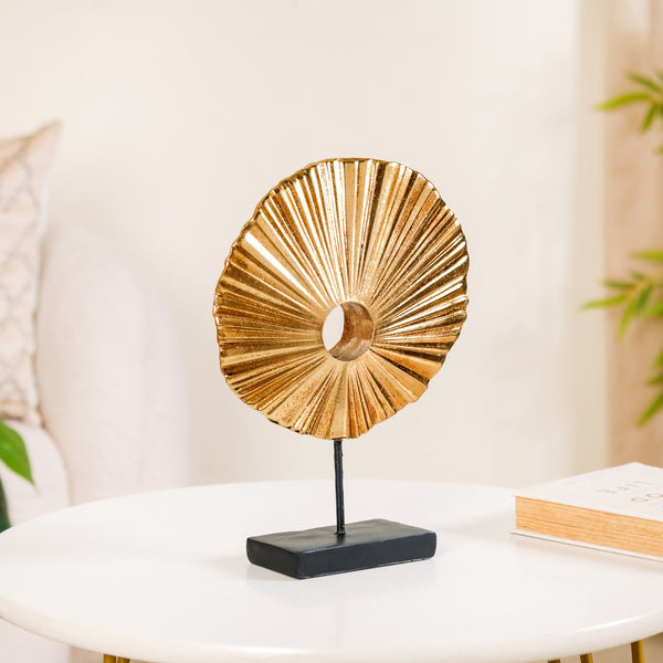 Aesthetic Sunbeam Accent Showpiece Gold