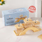 Elegant Airtight Jars With Stand Set Of 4 300ml