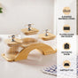 Elegant Airtight Jars With Stand Set Of 4 300ml