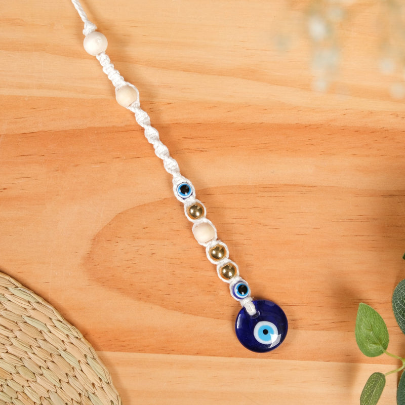 Glam Style Evil Eye Wall Hanging Trinket Set Of 2 - Evil Eye Wall Hanging, Evil Eye Trinket Set, Evil Eye Decor, Wall Hangings, Evil Eye Ornaments