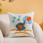 Elephant Tales Embroidered Cushion Cover Set Of 2 40x40cm 8