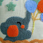 Elephant Tales Embroidered Cushion Cover Set Of 2 40x40cm 122