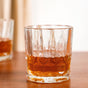 Embossed Heavy Base Whiskey Glass Set Of 6 350ml