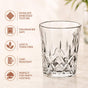 Embossed Shot Glass Set Of 12 55ml